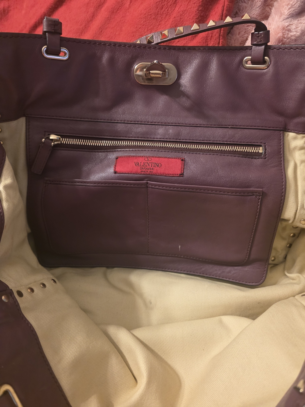 VALENTINO BAG- Purple - Picture 6 of 9